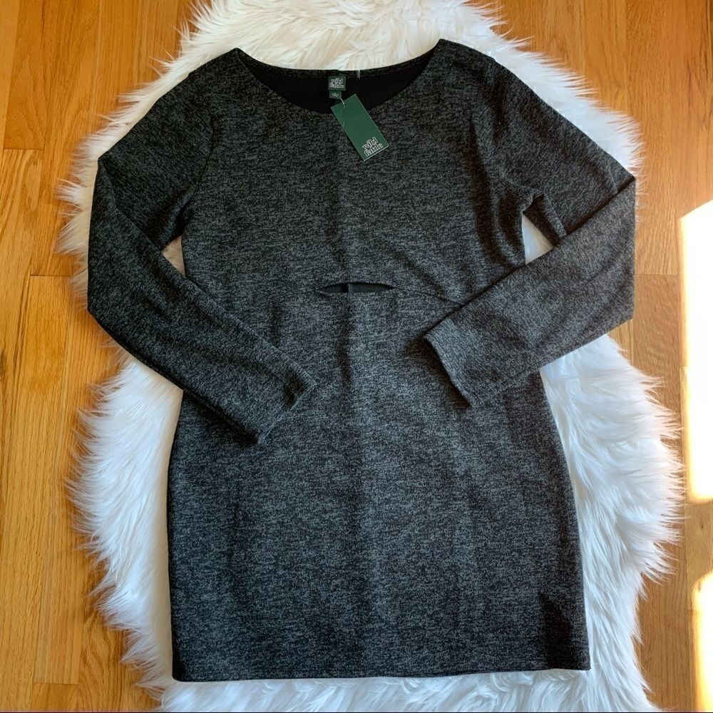 NWT Wild Fable Gray Dress Size Large